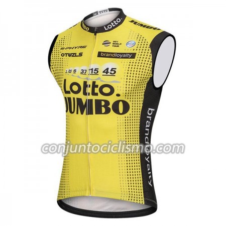 Chaleco ciclismo 2018 LottoNL-Jumbo N001
